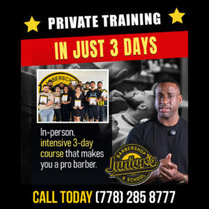 3 Day Barber Course - The Best Private Barber Course in Vancouver